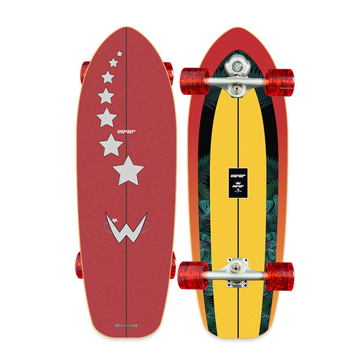 Sairooy Land Surf Skateboard S6 Spring Truck A6 – Round Tail