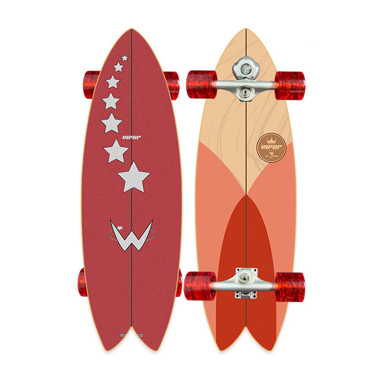 Sairooy Land Surf Skateboard S6 Spring Truck C2 – Swallow Tail