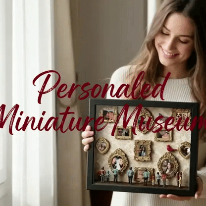 🏛️ DIY Mini Museum Silhouette Box