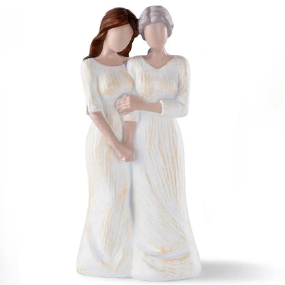 Eternal Hug - Mother & Daughter LED Candle Holder
