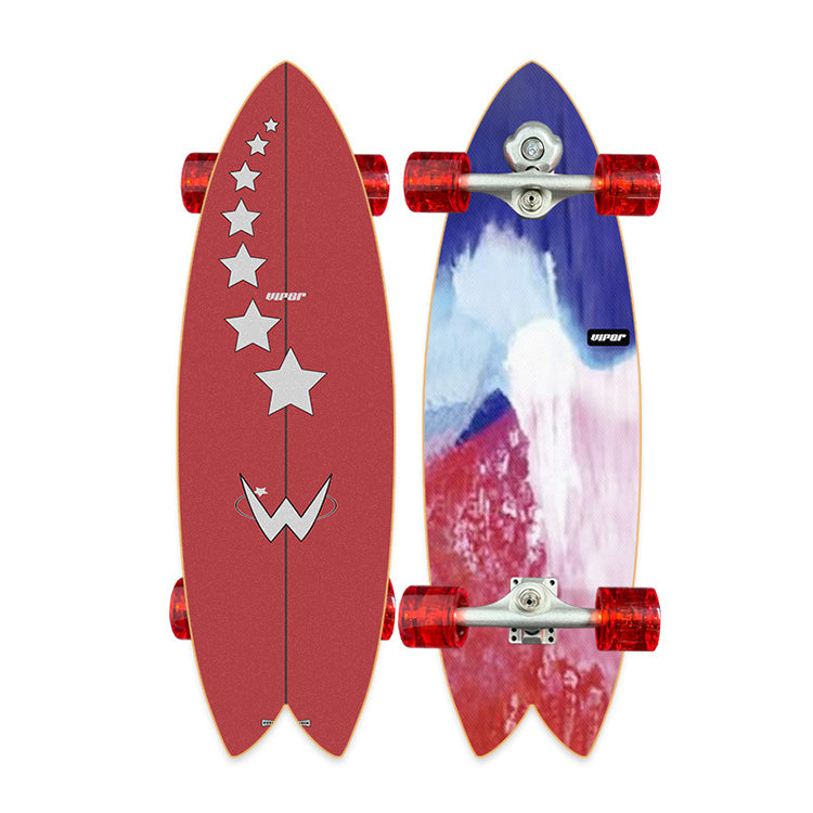 Sairooy Land Surf Skateboard S6 Spring Truck C6 – Swallow Tail