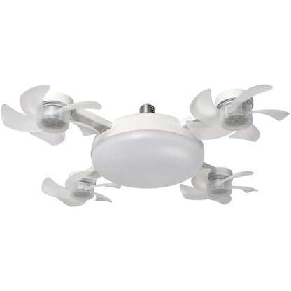 Smart LED Ceiling Fan Light • Ultra Quiet • Flicker-Free • Energy Saving • Space-Saving Design