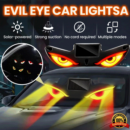 Solar LED Demon Eye Car Accent Light