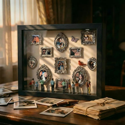 🏛️ DIY Mini Museum Silhouette Box