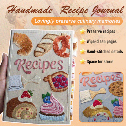 HandStitch DIY Recipe Journal