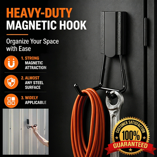 🧲 LockMag™ Heavy-Duty Magnetic Hook