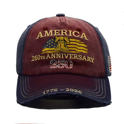 🦅 US 250th Anniversary Heritage Embroidered Cap