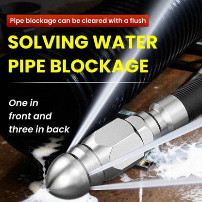 🚿 High-Pressure Drain Cleaning Hose - Self-Propelling Jet Nozzle • Deep Pipe Cleaning • Clears Hair, Grease & Clogs Fast • No Plumber Needed