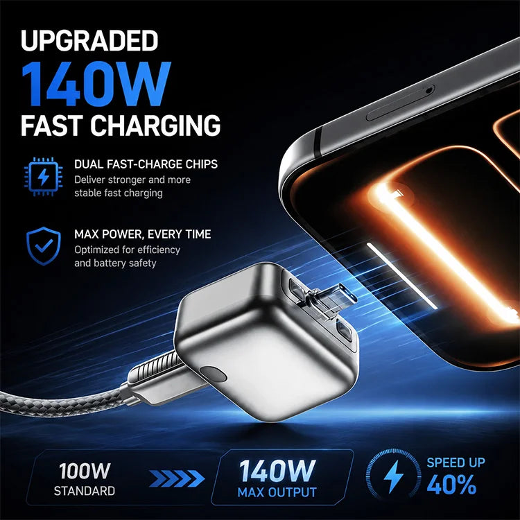 ⚡ AutoVolt - Smart Auto Cut-Off Charging Adapter