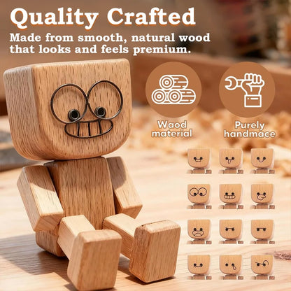 Shaking Wooden Man