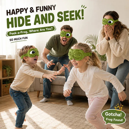 🐸 Frog Sleep Mask - The Funniest Way to Block Out the World & Cry in Complete Darkness 😂💤