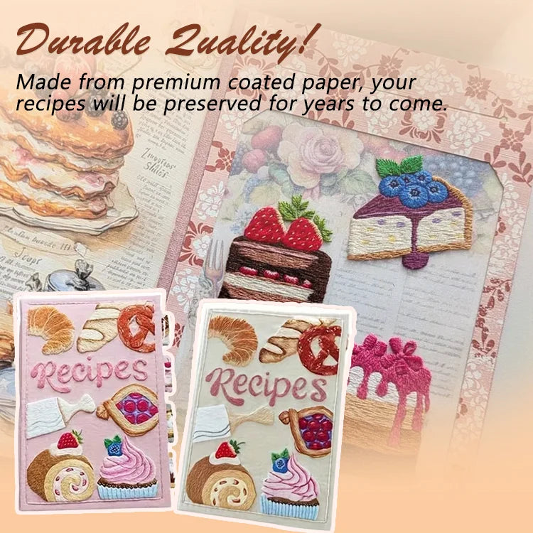 HandStitch DIY Recipe Journal