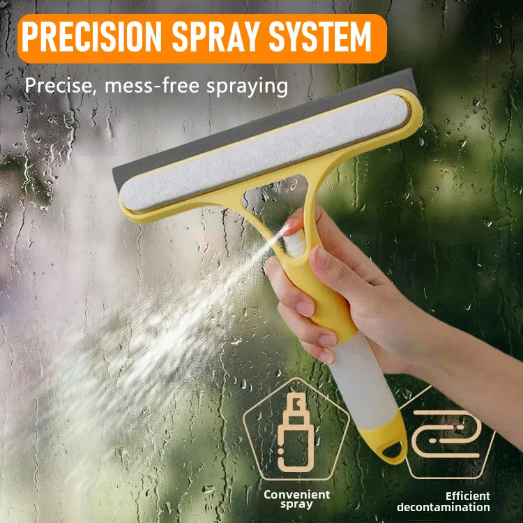 3-in-1 Window Cleaning Squeegee