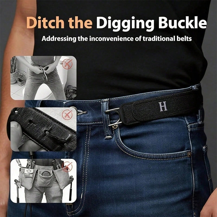 Adjustable Elastic Waist Belt (2-Pack) – Buckle-Free Comfort