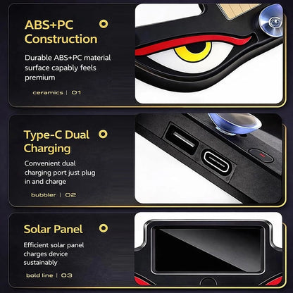 Solar LED Demon Eye Car Accent Light