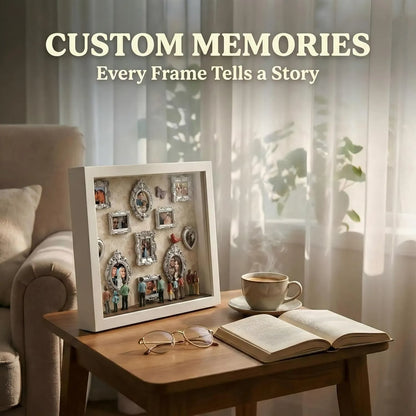 🏛️ DIY Mini Museum Silhouette Box