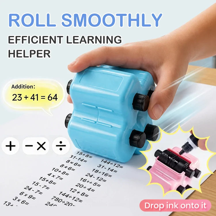 ✏️ MathRoll™ 4-in-1 Math Roller Stamp