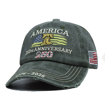 🦅 US 250th Anniversary Heritage Embroidered Cap