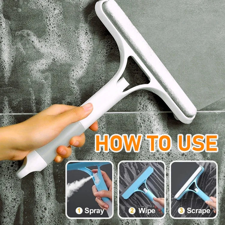 3-in-1 Window Cleaning Squeegee