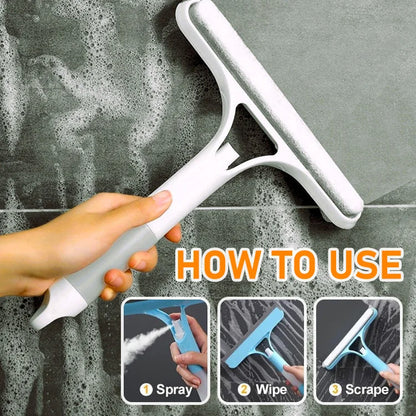 3-in-1 Window Cleaning Squeegee