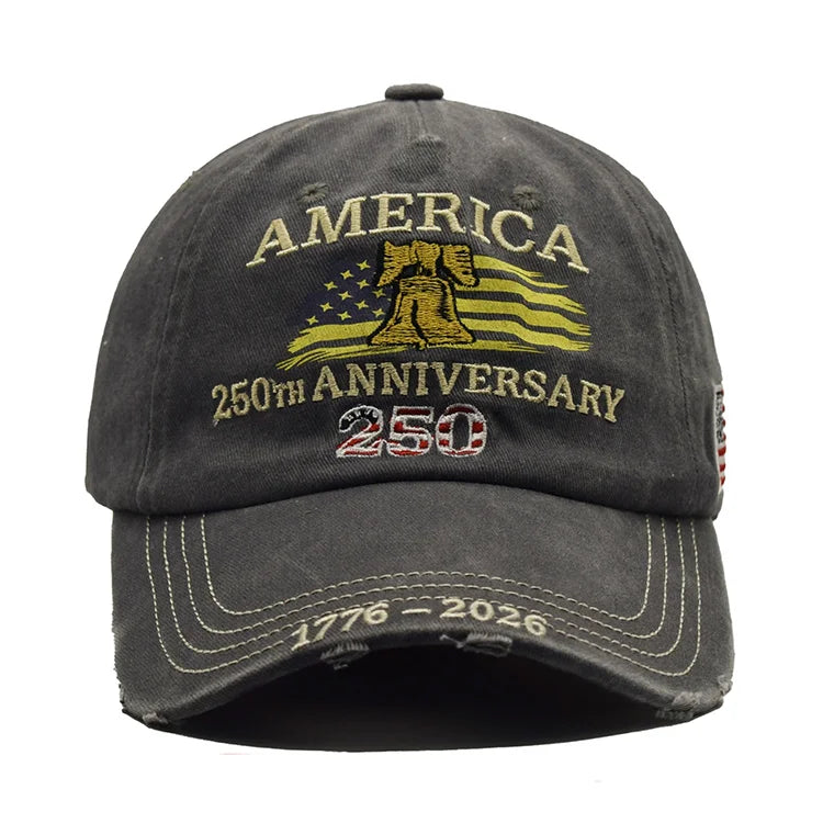 🦅 US 250th Anniversary Heritage Embroidered Cap