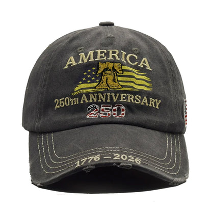 🦅 US 250th Anniversary Heritage Embroidered Cap