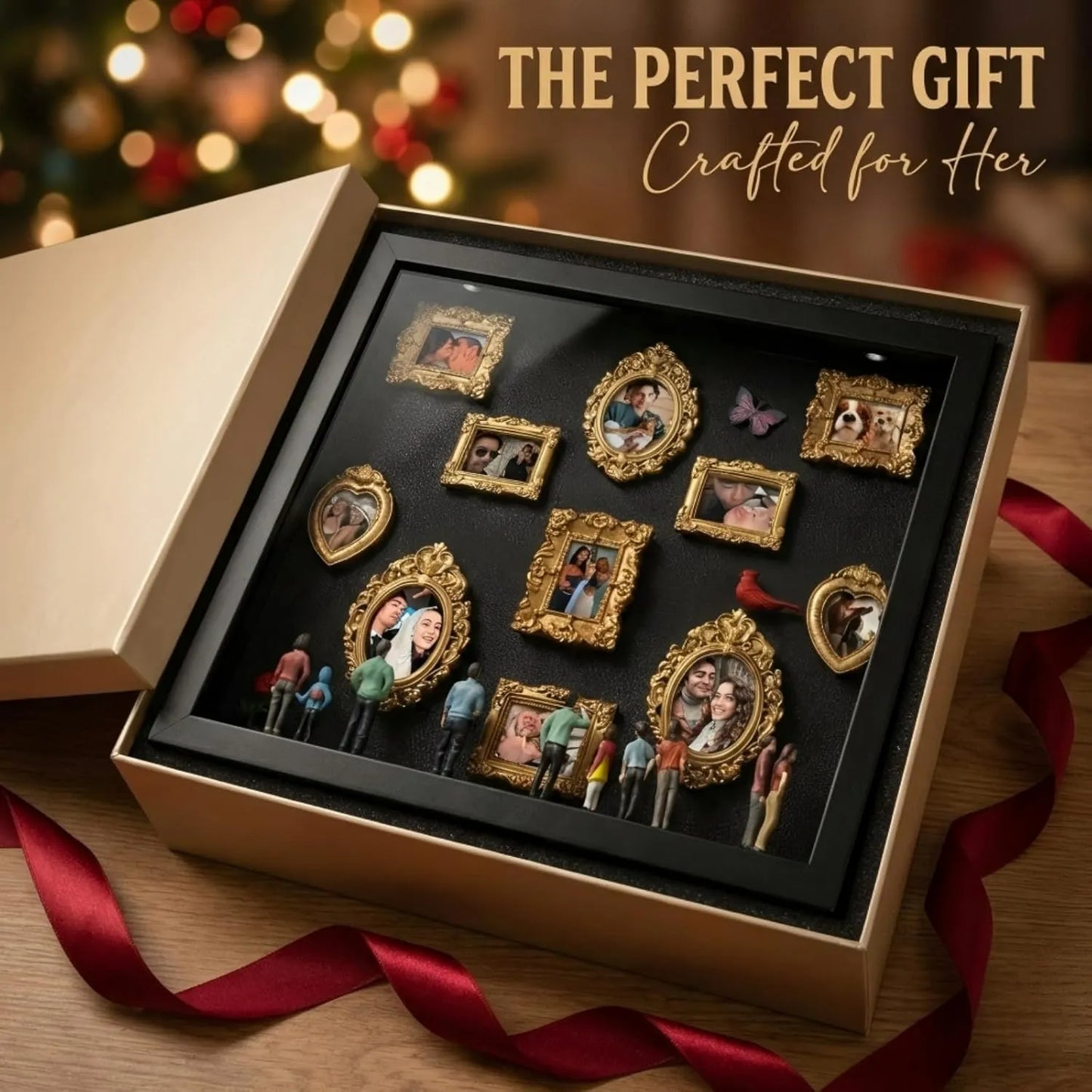 🏛️ DIY Mini Museum Silhouette Box