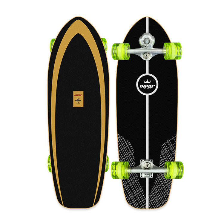Sairooy Land Surf Skateboard S6 Spring Truck A3 – Round Tail