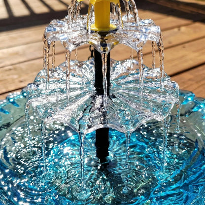 🌿✨ Solar Bloom Hanging Bird Bath Fountain – Thoughtful for Mother’s Day & Beyond