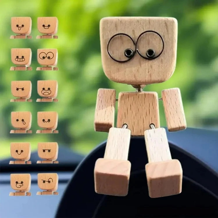 Shaking Wooden Man