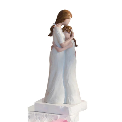 Eternal Hug - Mother & Daughter LED Candle Holder